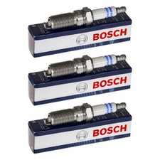 3x BOSCH Zündkerze für Ford Fiesta VI Focus Turnier DNW 1.6 16V 1.4 DAW DBW