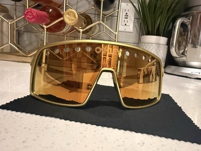Oakley Sutro Precious Medal collection Matte Olympic Gold with Prizm 24k Lense