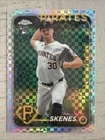 2024 Topps Chrome Update Series Paul Skenes #USC88 X-Fractor (RC)
