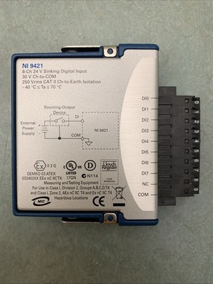 National Instruments NI 9421 8-Channel 24V Sinking Digital Input