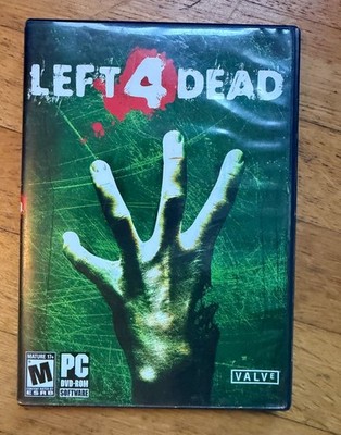 Left 4 Dead (PC DVD-ROM) Computer Game Valve Zombie Shooter Free Shipping