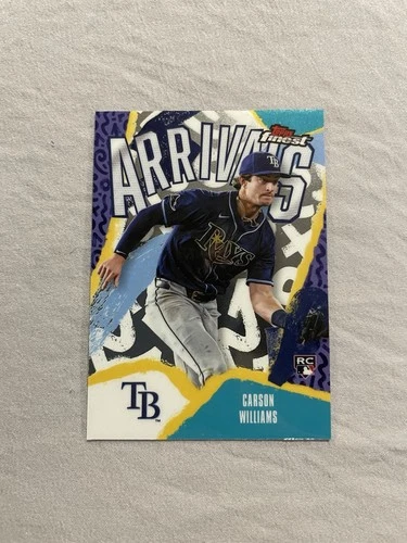2026 Topps Finest Carson Williams Base (RAW)