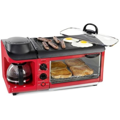 All-in-One Breakfast Station - Coffee Maker Griddle Toaster