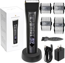 Brio Beardscape V1 Beard Trimmer for Men Professional with Low Black