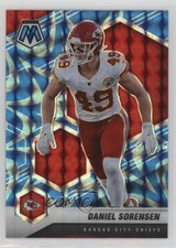 2021 Panini Mosaic Reactive Blue Mosaic Prizm Daniel Sorensen #7 0u3