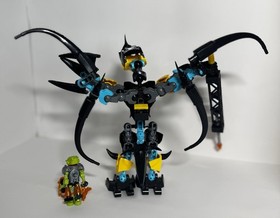 LEGO HERO Factory: Flyer Beast Vs. Breez (44020) 100% Complete w/ Instructions