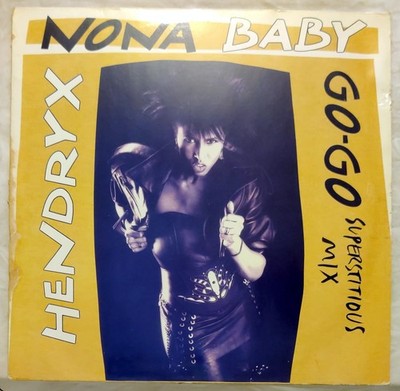Nona Hendryx    Baby Go-Go (Superstitious Mix) - Vinyl Maxi 12'' - 1987 - EX+/G+