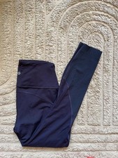Lululemon Dark Purple High Rise Leggings Size 10 Uk Excellent Condition