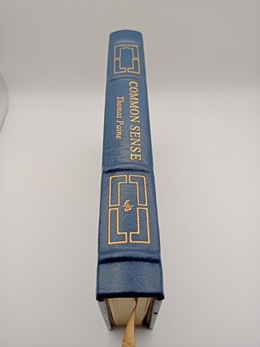 Common Sense Thomas Paine Easton Press Leather Bound Archival Paper Gold Edge - Picture 2 of 17