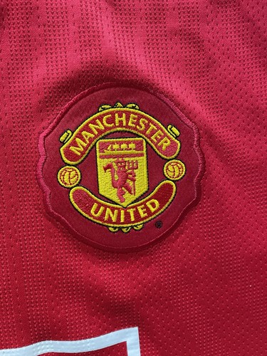 Nike Manchester United 2007/2009 Football Shirt Home Men’s 2XL XXL Red Authentic - Picture 4 of 18