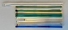 SS022 1950'S Swizzle Stick Zestaw 12 szklanych patyczków