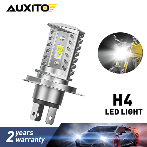 LED Motorcycle Headlight Bulb H4 9003 HB2 16000LM 6500K Xenon White Hi/Lo Beam