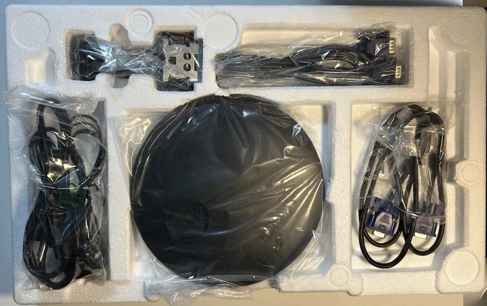 LG 19M38D-B 19" LED Monitor – w/ Cables & Aftermarket Stand – Tested - Image 4 of 4