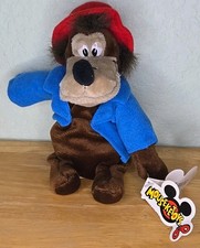 Splash Mountain Mouseketoys Brer Bear Bean Bag Plush Rare