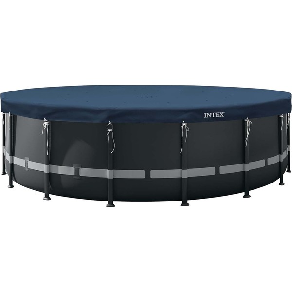 Intex Pool Abdeckplane Rund Deluxe 549 Cm Mit 20Cm ÜBerhang 28085 Plane Cover-image