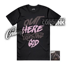 Ja 3 Mink Brown Pink Foam Black T Shirt Match TG