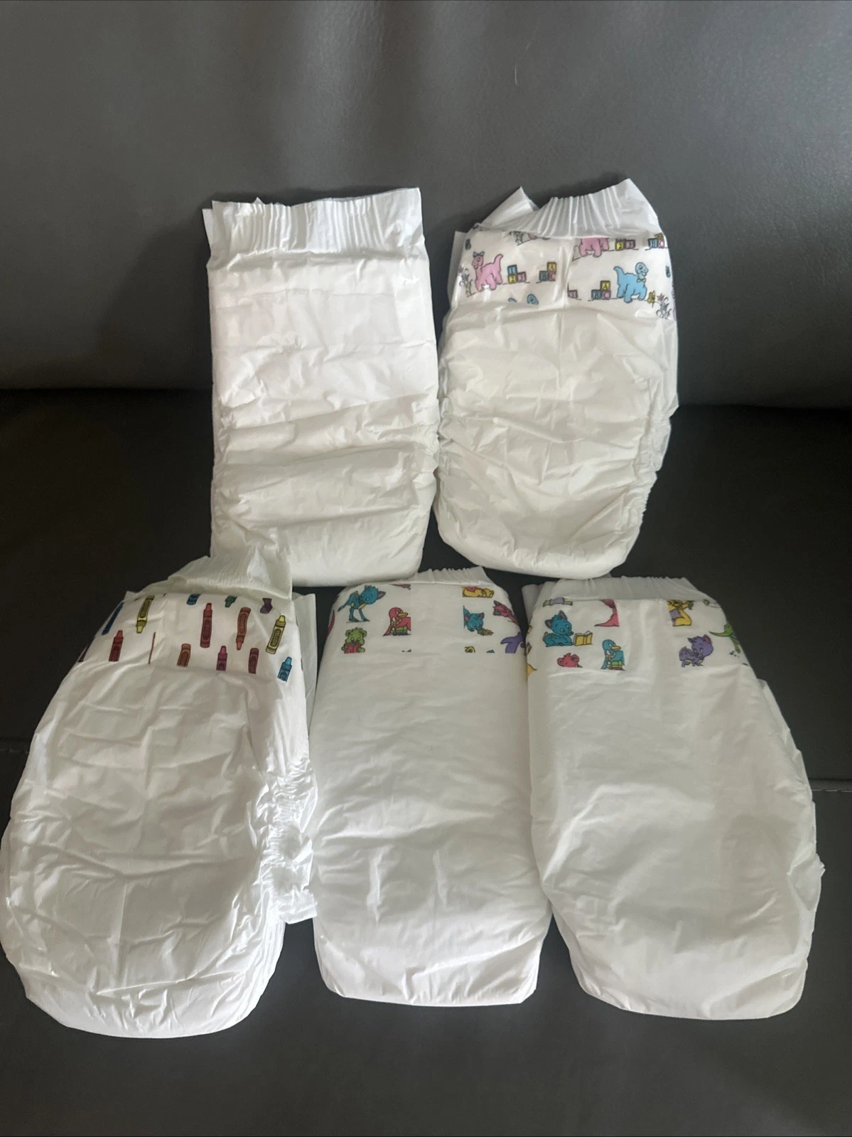 Lot Of 5 Assorted Extra Large Vintage Plastic Diapers
Opens in a new window or tab