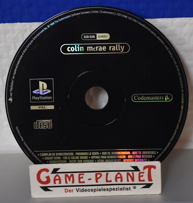 Colin McRae Rally (Demo Disc) Codemaster PS1 Playstation 1 Rennspiele PROMO