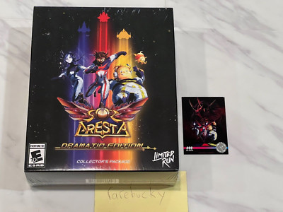 Sol Cresta Dramatic Edition Collector's Package (PS4) NEW SEALED W/CARD, LRG NM!