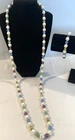 Vintage Costume Jewelry Sets Necklace and Clip On Earrings and Necklace and Brac
