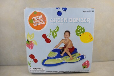 Sevylor Kids Personal Watercraft Swimming Pool Float Toy 57'' X 30'' Open Box New