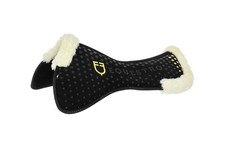 Compensatore Sella in Memory Foam grip silicone bordo agnellino Mini Saddle Pad