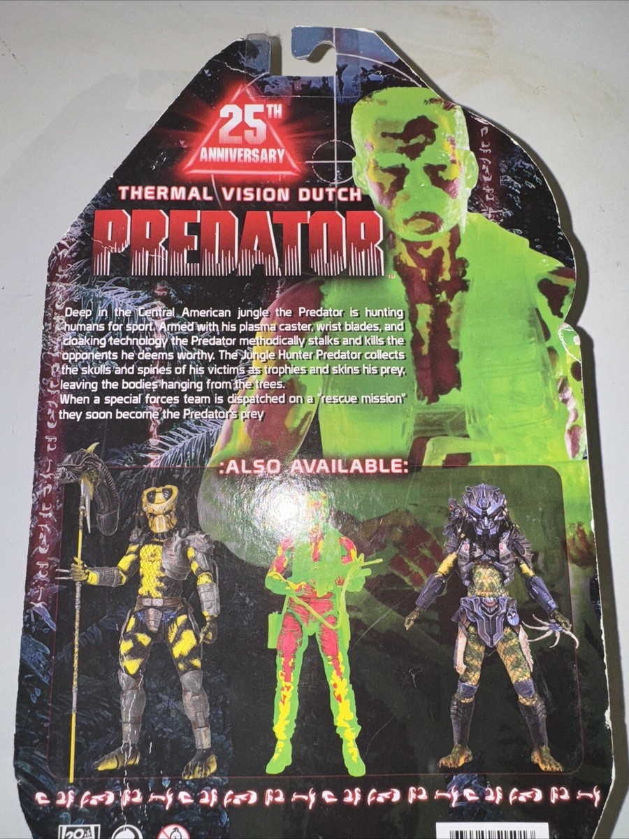 NECA Predator Thermal Vision 25th Anniversary DUTCH 2013 NEW | eBay