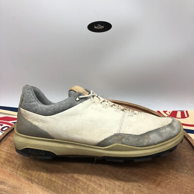 ECCO Mens Biom Hybrid 3 GoreTex Yak Leather Golf Shoes Size 11 EU