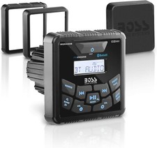 BOSS Audio Systems MGR450B Marine Gauge Receiver - Bluetooth, Digital Media MP3