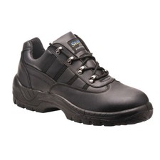Portwest FW15 Black Steelite Safety Trainers S1 - BLACK (5 SIZE ONLY)