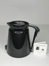 Keurig 2.0 Carafe Coffee Replacement Pot Black Plastic Chrome New No Box