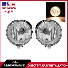 Pair Fit 2011-2014 Dodge Challenger 2 Door Halogan Fog Lights Lamps 11 12 13 14