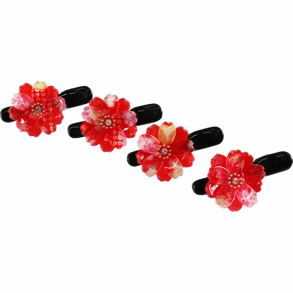 Sakura Design Japanese Mini Hair Clip (Red) eBay