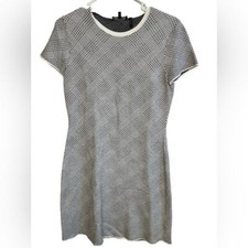 Theory Branteen Knit NS Reverie Sweater Fit & Flare Sleeve Dress Womens S
