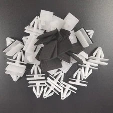 25PCS New Rocker Panel Moulding Clips Retainers For Ford W715201-S300