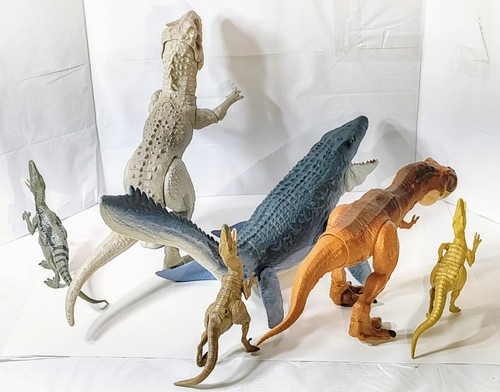 Jurassic World Destroy N Devour 24” INDOMINUS REX Final Battle Scene lot 6 - Picture 8 of 8