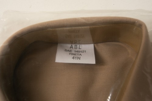 ABL SAE 149121 Preta 41N (H3L) L/S Military Shirt (JSF6) NWT Khaki Beige Medium - Picture 3 of 8