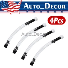 4Pcs Deluxe Fuel Jug Hose Filler Racing Utility Gas Can Kit VP Spout