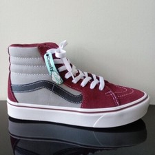 Vans Women's Comfycush Sk8-Hi Tri-Tone Suede / Canvas Sneaker in Special Color