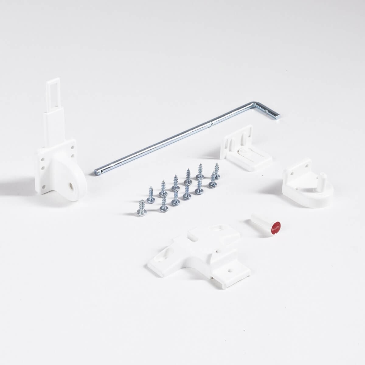 Mounting Fittings Accessories Set for Duo, Uno Bins 502.62.900 Hafele Hailo