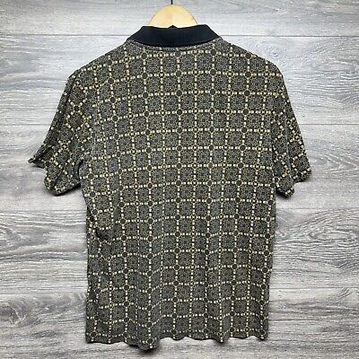 Supreme Bridle Print Polo Shirt Men's Small Short Sleeve Supreme Bridle Print Polo Shirt Men's Small Short Sleeve
