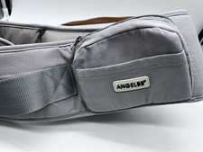 ANGELBB Lightweight Baby Infant Hip Seat Carrier With Pockets Grey