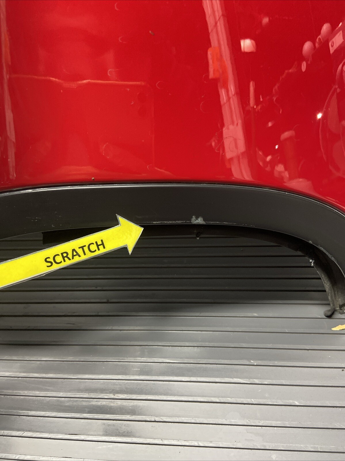 2014-2015 Audi R8 42 Spyder 5.2L Convertible Trunk Lid Cover Red OEM *NOTE*