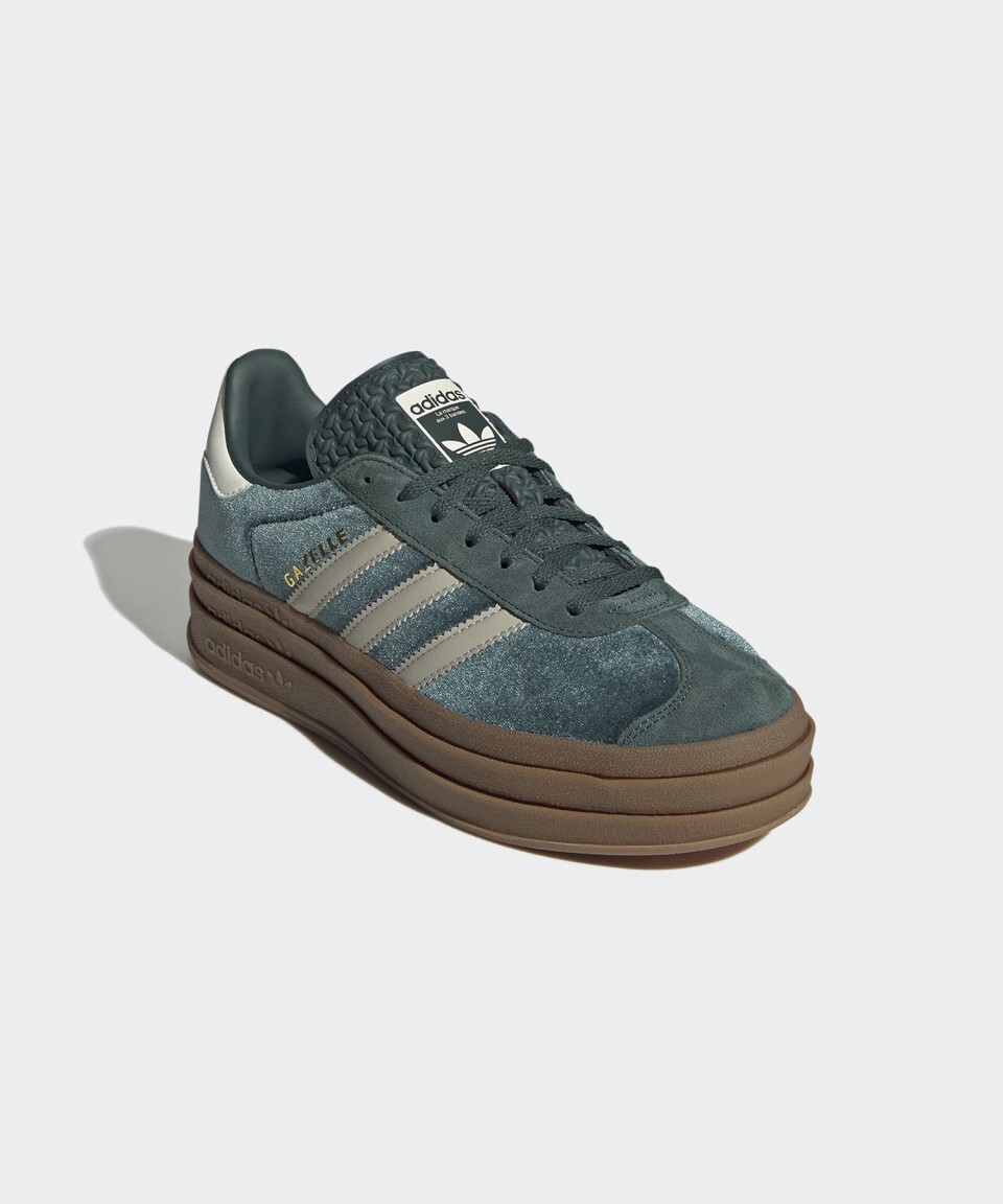 adidas gazelle silver green womens Men's adidas Originals Gazelle Shoes Wonder Clay