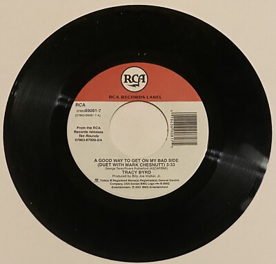 TRACY BYRD   A Good Way To Get On My Bad Side W/ M. Chestnut / Put You Hand In..