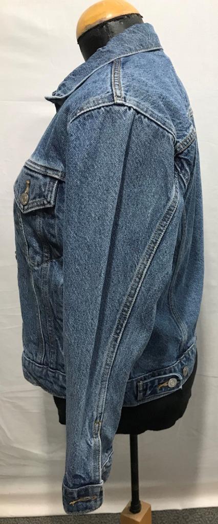 LEVI STRAUSS & CO Blue Denim Trucker JEAN JACKET Womens