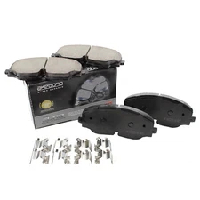 Akebono Euro Front Ceramic Brake Pads Set For Volkswagen Atlas Atlas Cross Sport