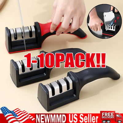 4 Solt Knife Sharpener Professional Ceramic Tungsten Kitchen Sharpening System