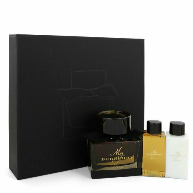 my burberry black gift set