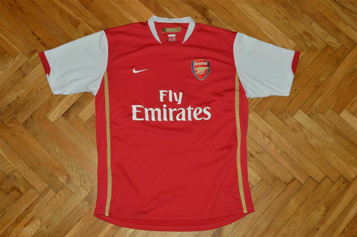 ARSENAL 2006-2008 football soccer home nike jersey fan shirt #0